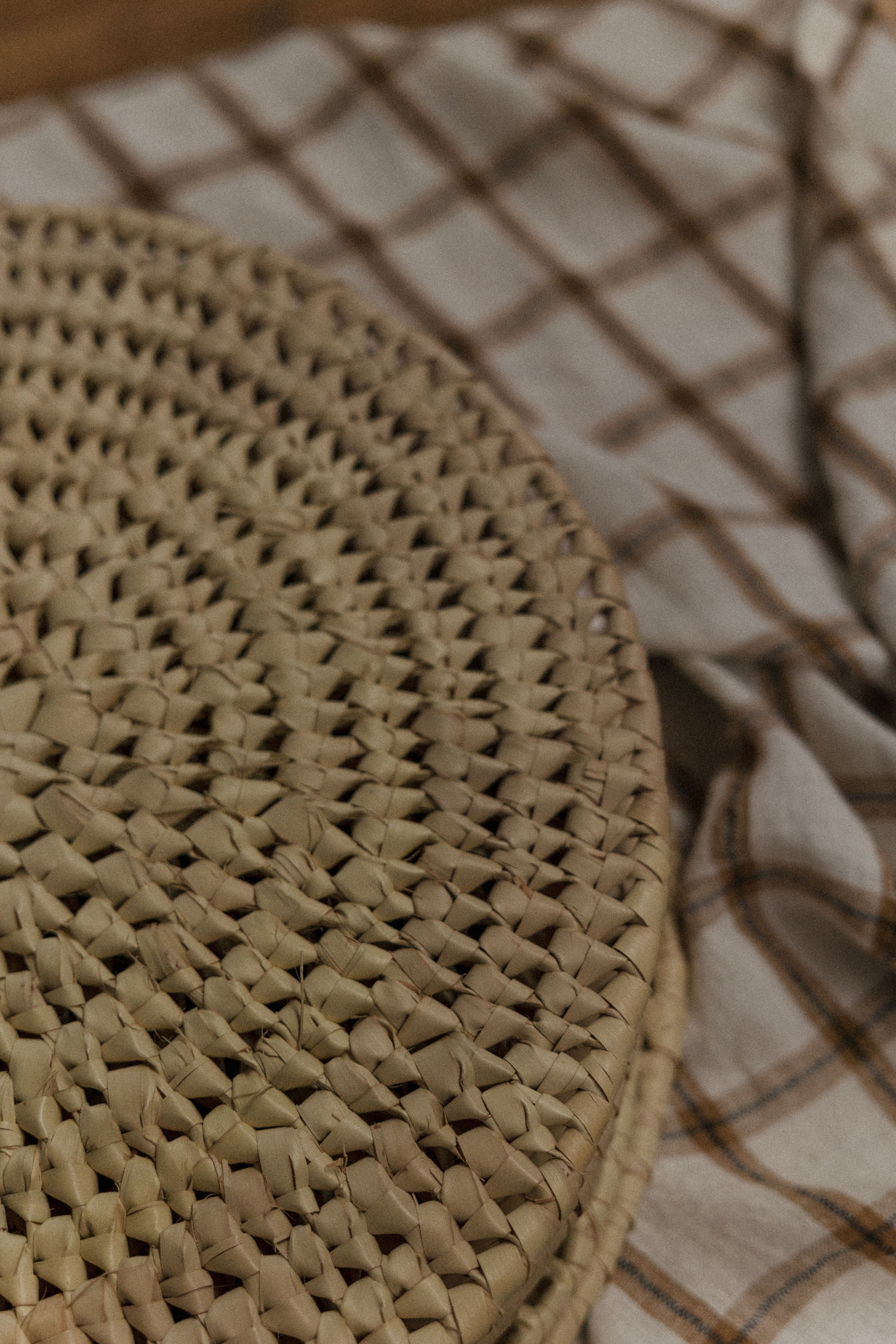 Raffia placemats