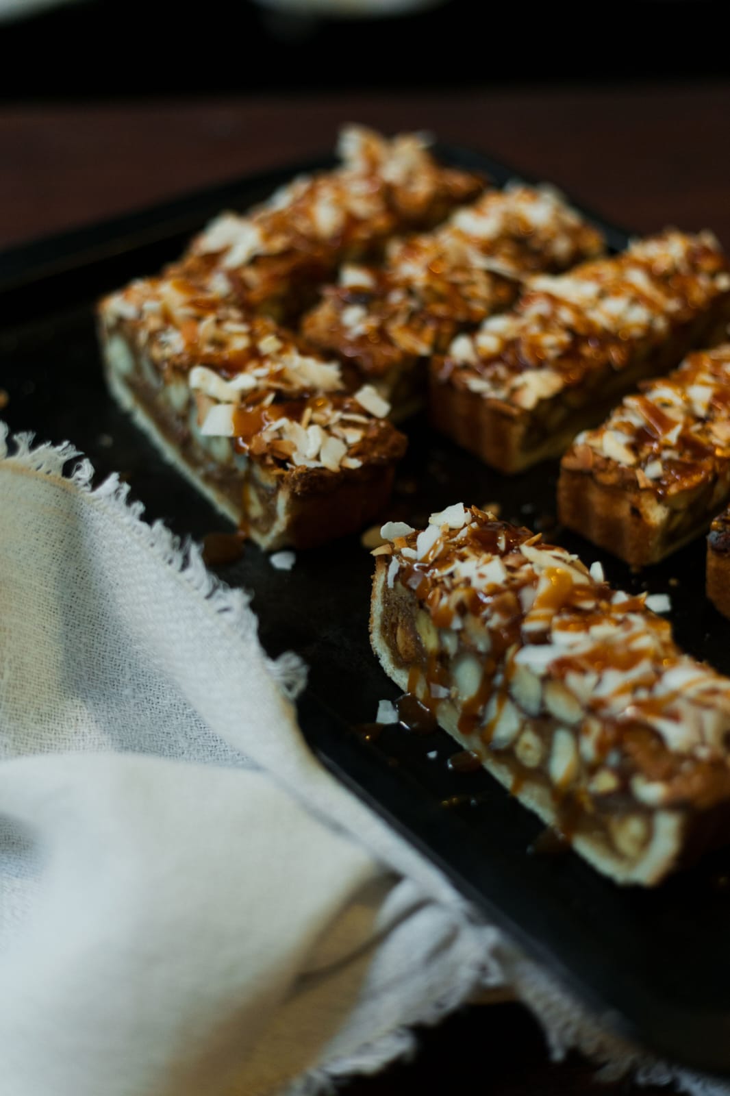 6 x Mixed Nut Shortbread Slice