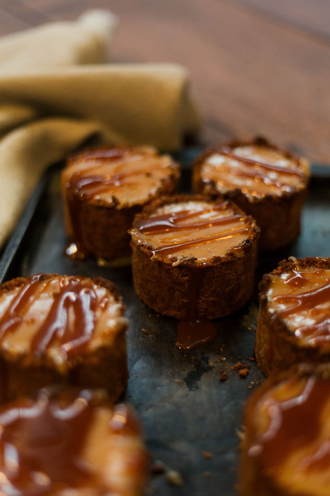 6 x Salted Caramel Tarts