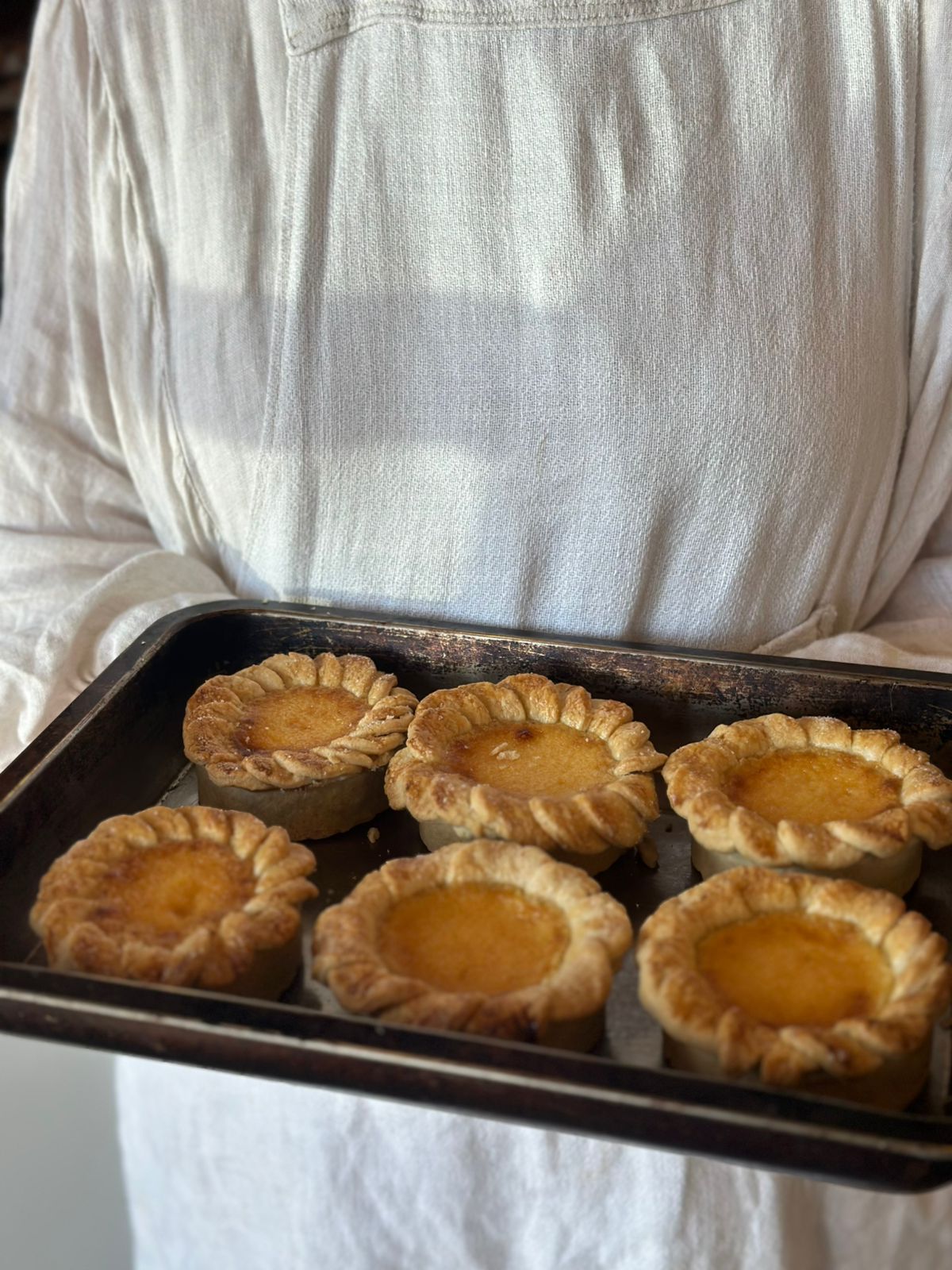 6 x Little Custard Pies