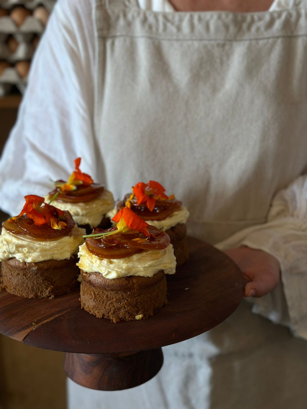 6 x Orange + Ginger Cake