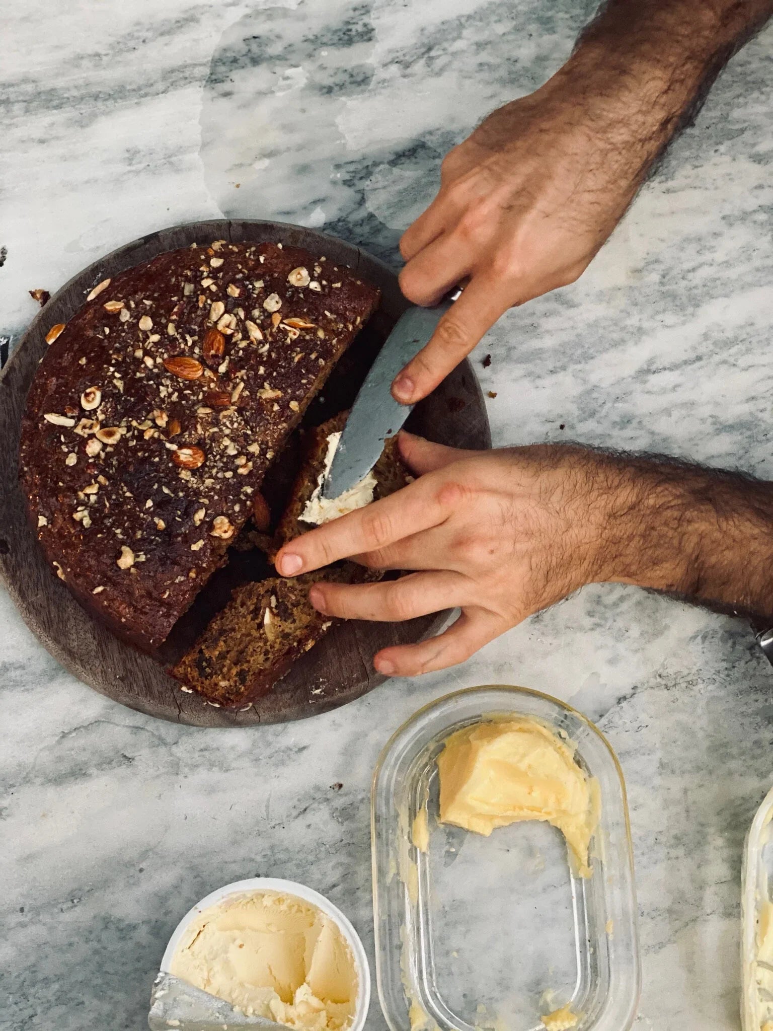 Banana + Nut bread