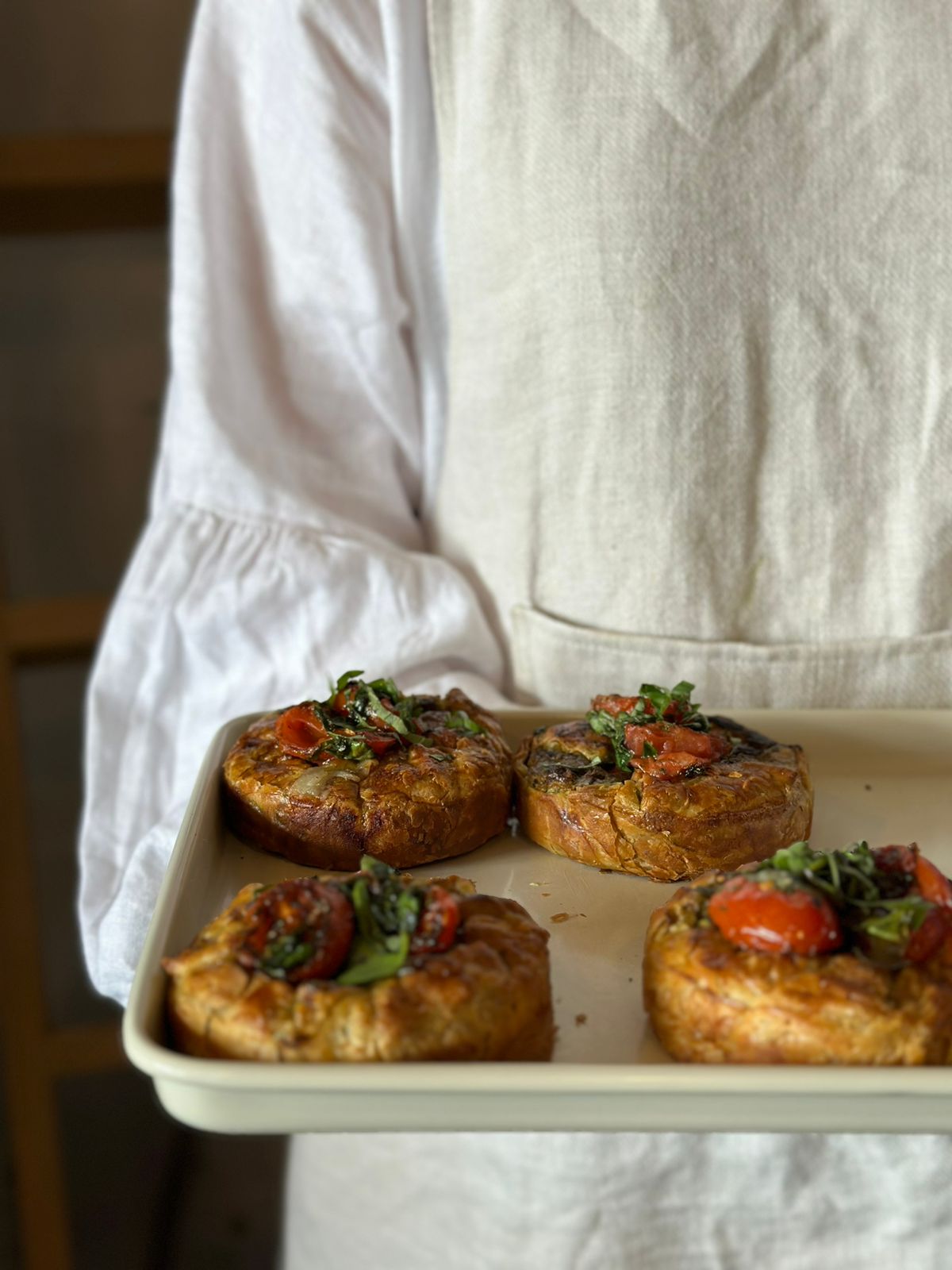 6 x Caprese Puff Pies