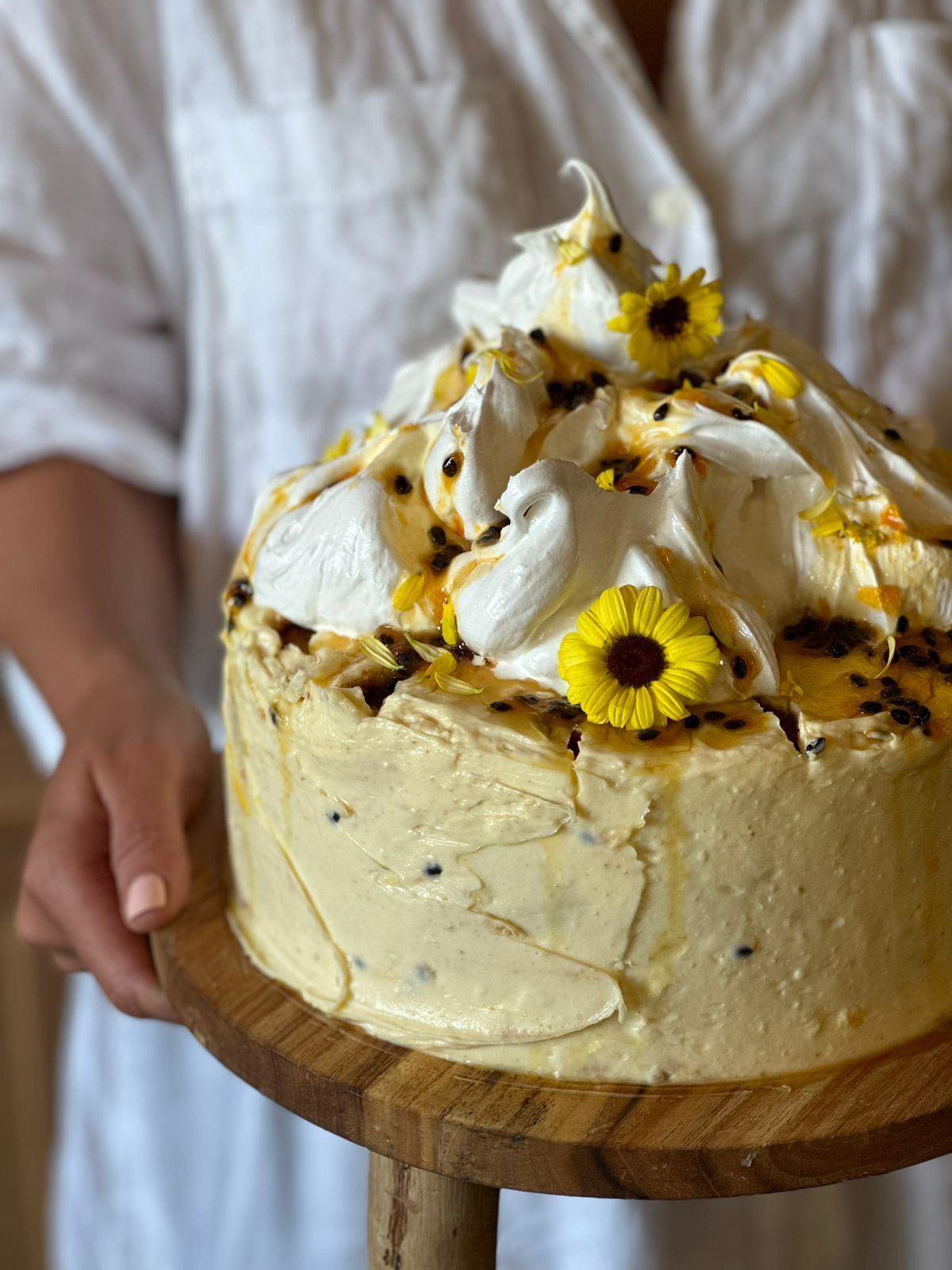 Simple + Classic Granadilla Cake