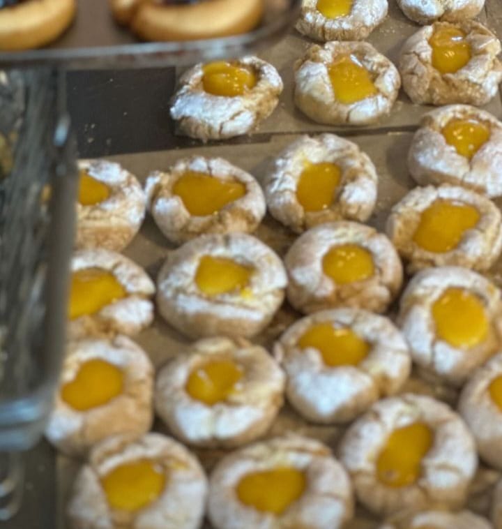 10 x Lemon Curd cookies