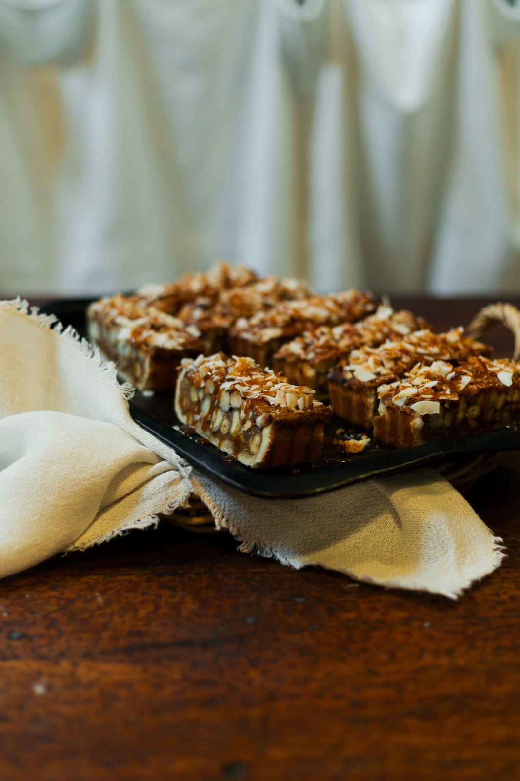 6 x Mixed Nut Shortbread Slice
