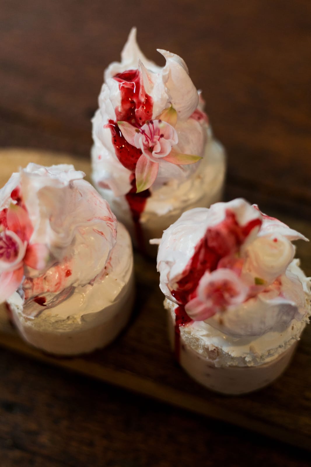 6 x Strawberry + White Chocolate Marshmallow Tartlet