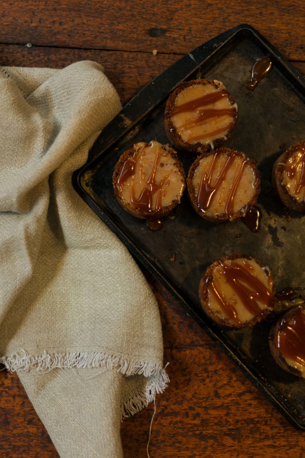 6 x Salted Caramel Tarts