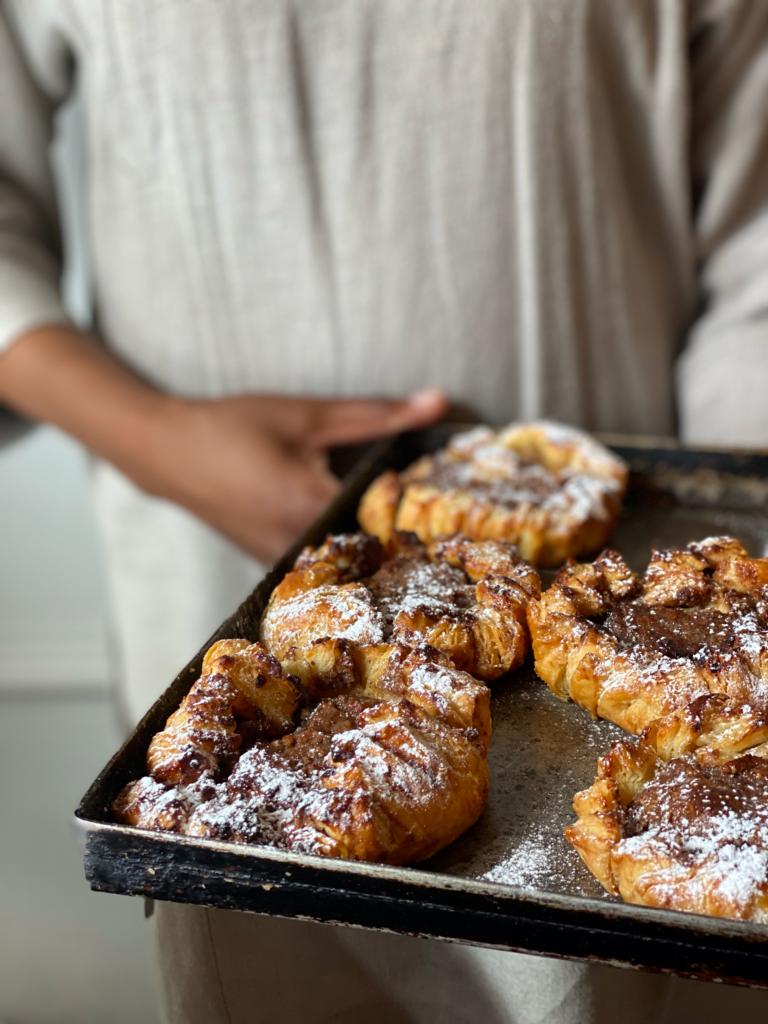 6 x Pear Pecan Pastry