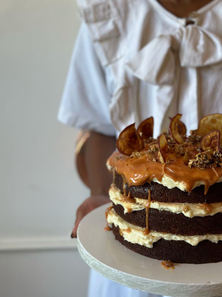 Rooibos Infused Sweet Potato Cake